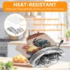 Rooster Oven Mitts and Pot Holders Sets 4Pcs,Extra Long Oven