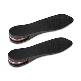 Plantillas de altura para elevador ortopédico, suela para zapatos, suela de ventilación, talón elevador, plantillas para hombres y mujeres(01# 1 Layer)