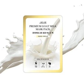 리르 [20매SET] 리르 프리미엄 산양유 마스크팩 - 고농축, 고영양, 고수분 [20 Sheets SET] Rir Premium Goat Milk Mask Pack - Highly Concentrated, Nutrient-Rich, High Moisture