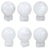 Nupuyai Natural 40 mm Rock Crystal Ball with Ball Stand,