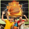 SKTMH Basketball Backdrop Basketball Birthday Party Background Basketball Happy Birthday