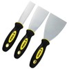 E-Value Soft Grip Stainless Steel Scraper, Blade Width 1.0/2.0/2.0 inches