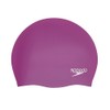 Speedo Unisex Adult's Long Hair Swimming Cap, Pink, One Size