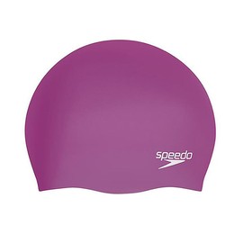 Speedo Unisex Adult's Long Hair Swimming Cap, Pink, One Size