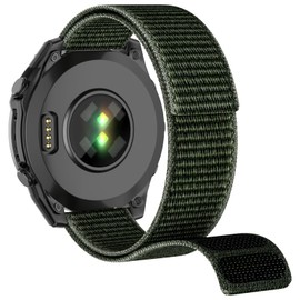 MYSNBKN Nylon Strap with Hook and Loop for Fenix 8 47 mm/Fenix 7 Pro/Fenix 7/Fenix 6/Fenix 6 Pro/Fenix 5/Fenix 5 Plus, 22 mm Quick Dry Ultralight Sports Armband for Forerunner 965/955/945/935, 22 mm
