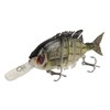 Segmented Fishing Lure Hard 6 Sections with High Carbon Treble