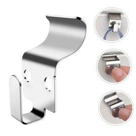 ULTECHNOVO 4pcs Outdoor Vinyl Siding Hooks Heavy-Duty Stainless Steel Hangers for Easy Installation and Seamless Look Walls Type Design for Securely Hanging Decorations