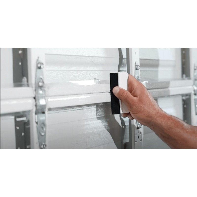 COLL7AWS Reflective Black PRE-Cut Garage Door Insulation Panel KIT: 1