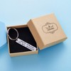 You’ll Always Be My Person Stainless Steel Rectangle Keychain Keyring