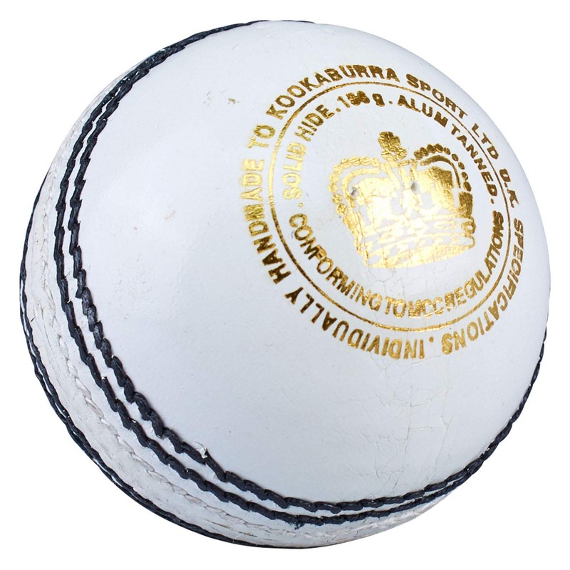 KOOKABURRA Unisex's County Match Cricket Ball 5.5oz White Mens