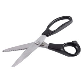 Pinking Shears,Stainless Steel Handled Round Edge Pinking Shears Scissors Clipper 3 5 7mm for Fabrics Dressmaking, Sewing and Arts and Crafts(5mm)