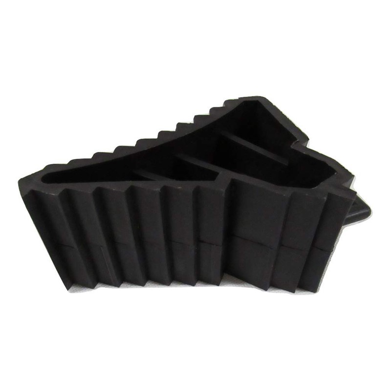 X2 Black Wheel Chocks with Handle