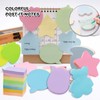 Sticky Notes, 8 Colour Flower Shape Sticky Notes, 70 x