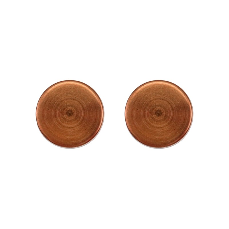Decorative Mirror Screws, Red Copper Tone, 0.75"/19mm Cap Dia-12pcs