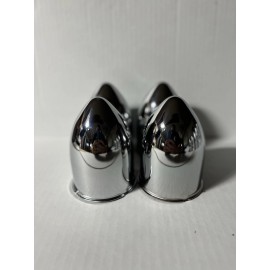 Weld Racing 4  BULLET STEEL CENTER CAPS 5 LUG WELD RACING WHEELS  3.17 " OD