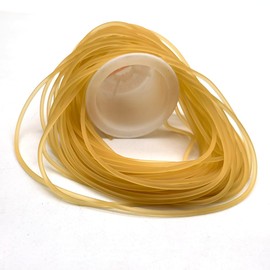 32.8ft 2mm Diameter Solid Rubber Fishing Line, Red Fluorescent Green Blue Orange Solid Round Elastic Rubber Rope