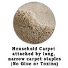 CozyCatFurniture Triangle Cat Scratcher with Carpet and Sisal Rope Scratching