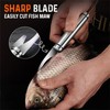 Multifunctional Shrimp Line Knife, Shrimp Peeler, Fish Scale Remover