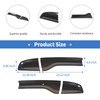 JeCar Smoked Tail Light Covers Rear Brake Light Guards Exterior