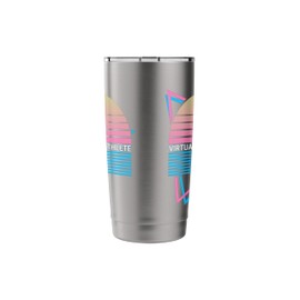 Virtual Reality Athlete VR Games Retro Stainless Steel Insulated Tumbler