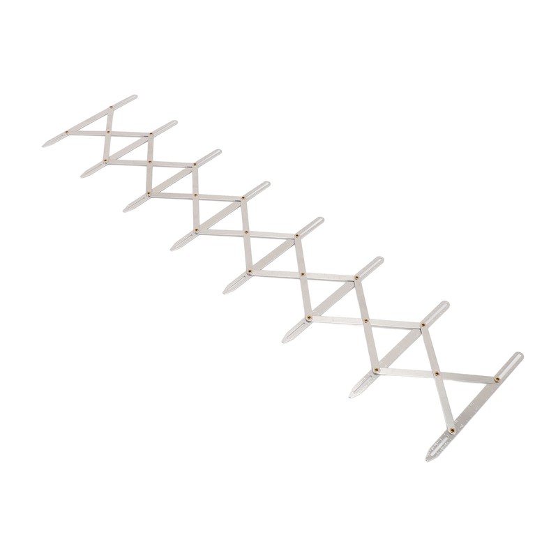 Expanding Sewing Gauge Aluminum 8 Heads Button Guide Equal Space