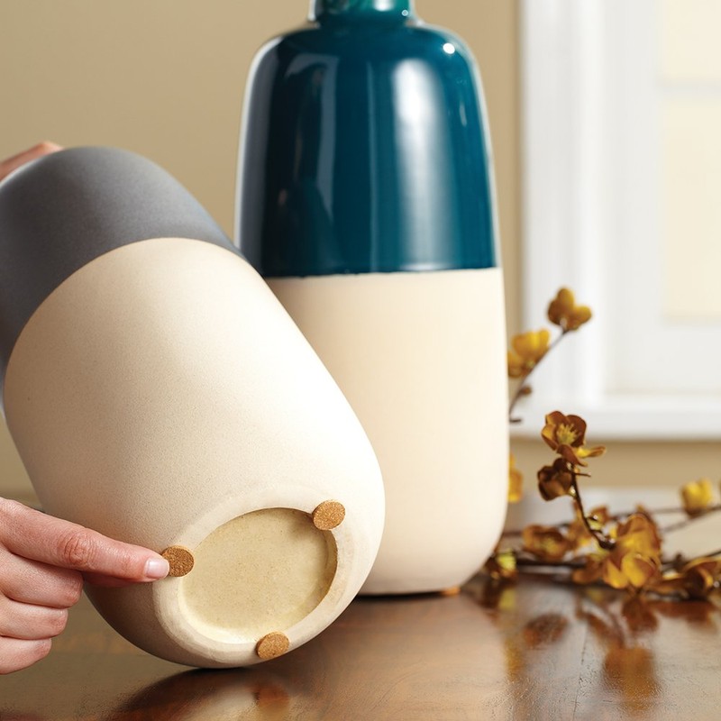 Soft Touch 4074095N 9/16" Round Tan Self Stick Cork Disks