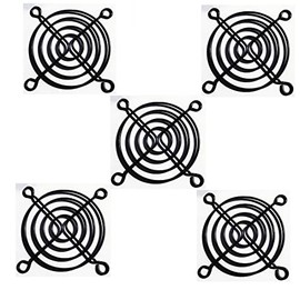 GDQLCNXB 5Pcs Fan Grill 60mm Metal Axial Cooling Fan Finger Guard Protective Grill for PC Ventilator