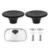Universal Stainless Steel Replacement Knob Handles, 2 Pcs Pot Lid