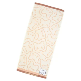 Sanrio Face Towel (Always with You! 931055 Hannamaru Ghost Approx. Width 13.4 x Depth 0.2 x Height 29.9 inches (34 x 0.5 x 76 cm), Cotton