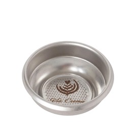 VIA CREMA Filter Basket Compatible with 54mm Breville Sage Espresso Machines Express, Bambino, Bambino Plus, Barista Pro Made in Italy by IMS