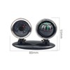 BinaryABC Car Compass Dashboard Decorative Ornaments,Automotive Compass Ball,2 in 1