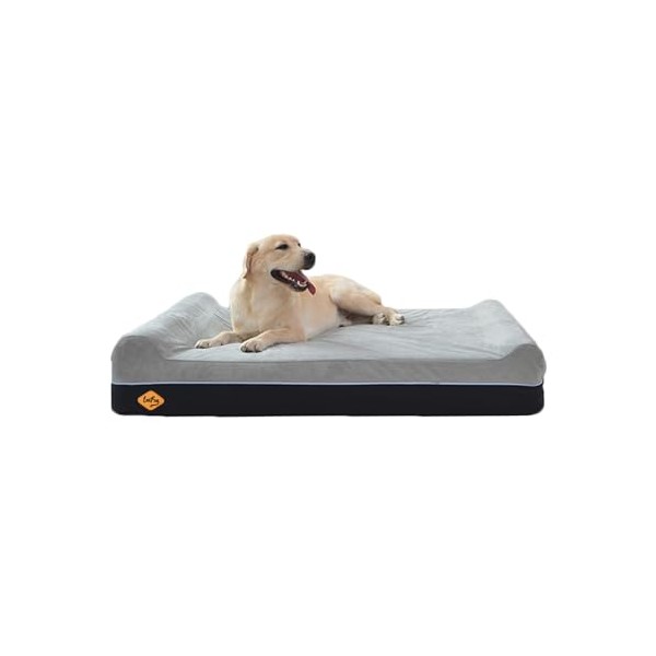 Laifug Laifug Orthopedic Memory Foam Extra Large Dog Bed Pillow(50"x36"x10",