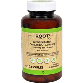 Vitacost Turmeric Extract Curcumin C3 Complex with Bioperine - 1,160 mg per Serving - 60 Capsules