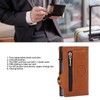 Wallet Aluminium Alloy PU Anti Lost Ultra Thin ID Credit