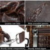 NIUCUNZH Leather Flap Messenger Bag for Men Small Crossbody Shoulder
