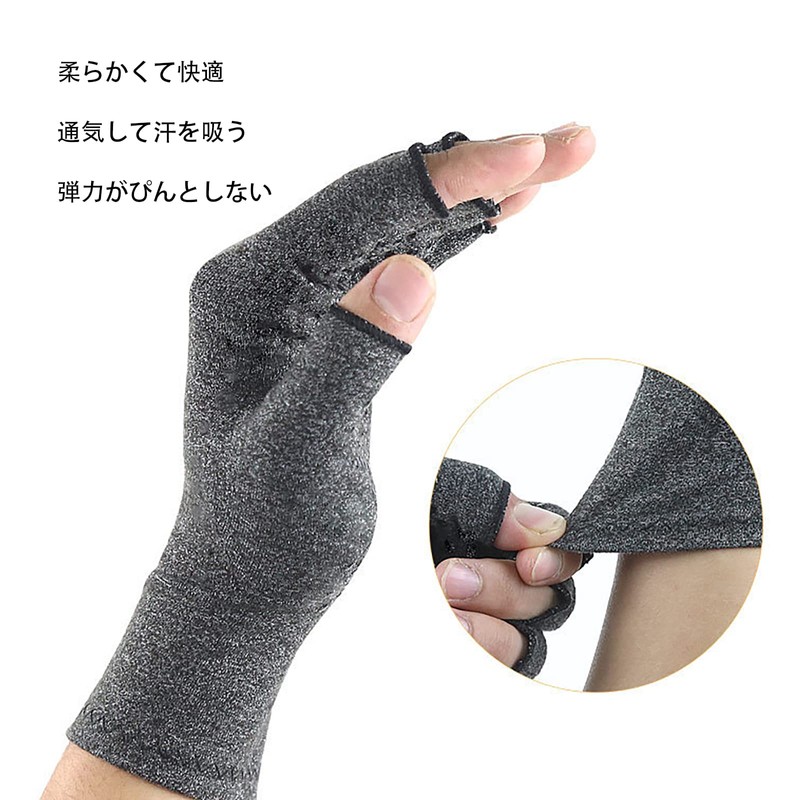 指 親指サポーター 手指保護 関節固定負担軽減 柔らかい 軽減タイプ ヘバーデン結節人差し指 中指 薬指 連結固定