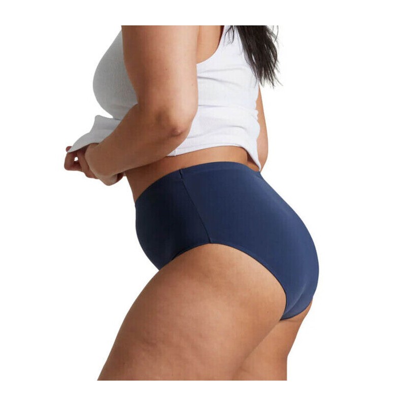 Love Luna Adult Period Swim Full Brief, Black / 18/20