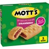 Mott's Soft Baked Apple Filled Bars, Strawberry Flavor Snacks, Made