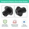 32 Pcs WB2K101 WB02T10461 Stove Grate Rubber Feet Replacement, Compatible