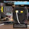 HYPERLITE Rechargeable Work Light 2pack 40W 4000Lumens, Hanging Hook Folding