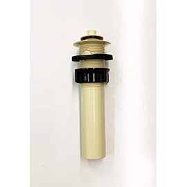 RV Bathroom Sink Pop-Up Drain Without Overflow for Recreational Vehicles, 5th Wheels, Campers, and Trailers - Features Easy Installation (Parchment (Beige))