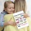 MQMRYeto Lovely Daughter Birthday Card,Happy Birthday Cards for Daughter from