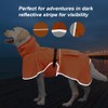 KOOGAL Dog Raincoat Waterproof Dog Rain Coat with Hoodile, Reflective