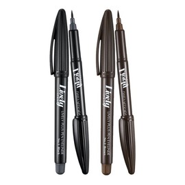 big mouth IPKN Lively Plus Pen Eyeliner 1+1 - Brown+Brown / 입큰 라이블리 플러스펜 아이라이너 1+1 - 브라운+브라운