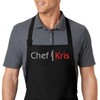 PLACE4PRINT Embroidered Chef Apron with Custom Name a Great Gift