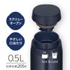Thermos JOR-500 DNVY Water Bottle, Vacuum Insulated Portable Mug, 16.9