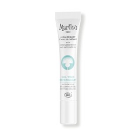 Marilou Bio - Fatigue Eye Gel for Bluecorn Flower Water and Cartham Oil - Eye Contour Gel for Moisture and Fatigue - All Skin Types - Made in France - 15ml