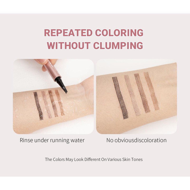 Magic Eyebrow Pencil, 2024 Waterproof 3D Microblading Eyebrow Pencil with