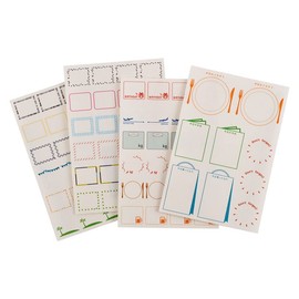 Hobonichi Techo Accessories Hobonichi Frame Stickers