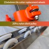 youkzuan Precise Tile Cutter Tools,Professional Manual Tile Cutter for Porcelain/Ceramic